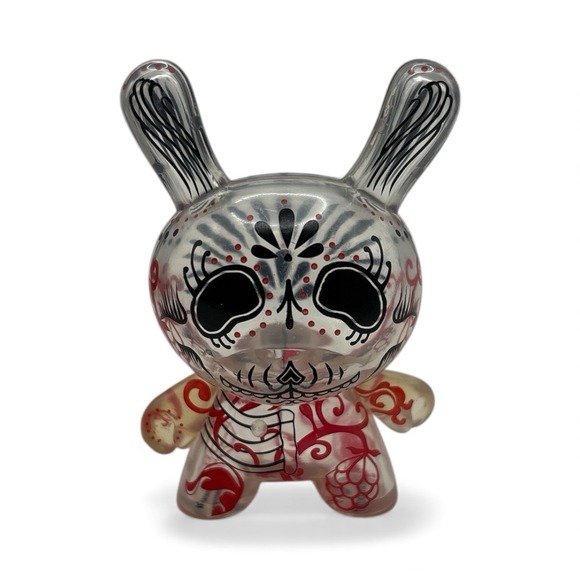 Kidrobot Other - Kidrobot 2010 Dunny Untitled DAMARAK THE DESTROYER CLEAR 3" Vinyl Figure